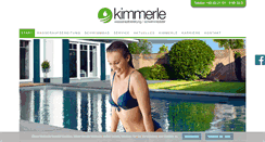 Desktop Screenshot of kimmerle-gmbh.de